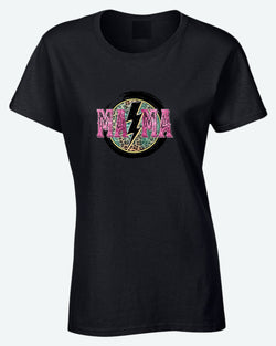 Mama colorful cheetah t-shirt - Fivestartees