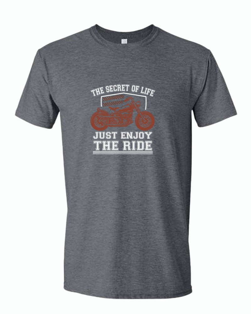 The secret of life, just enjoy the ride t-shirt - Fivestartees