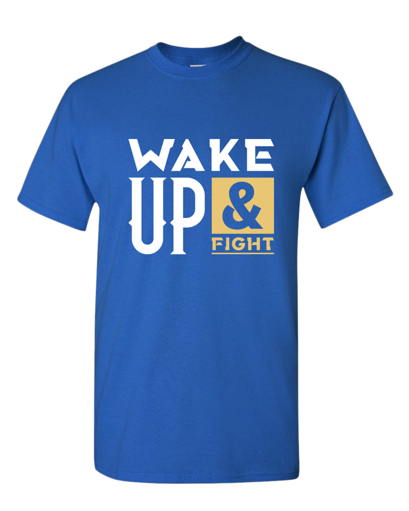 Wake up and fight t-shirt, motivational t-shirt, inspirational tees, casual tees - Fivestartees