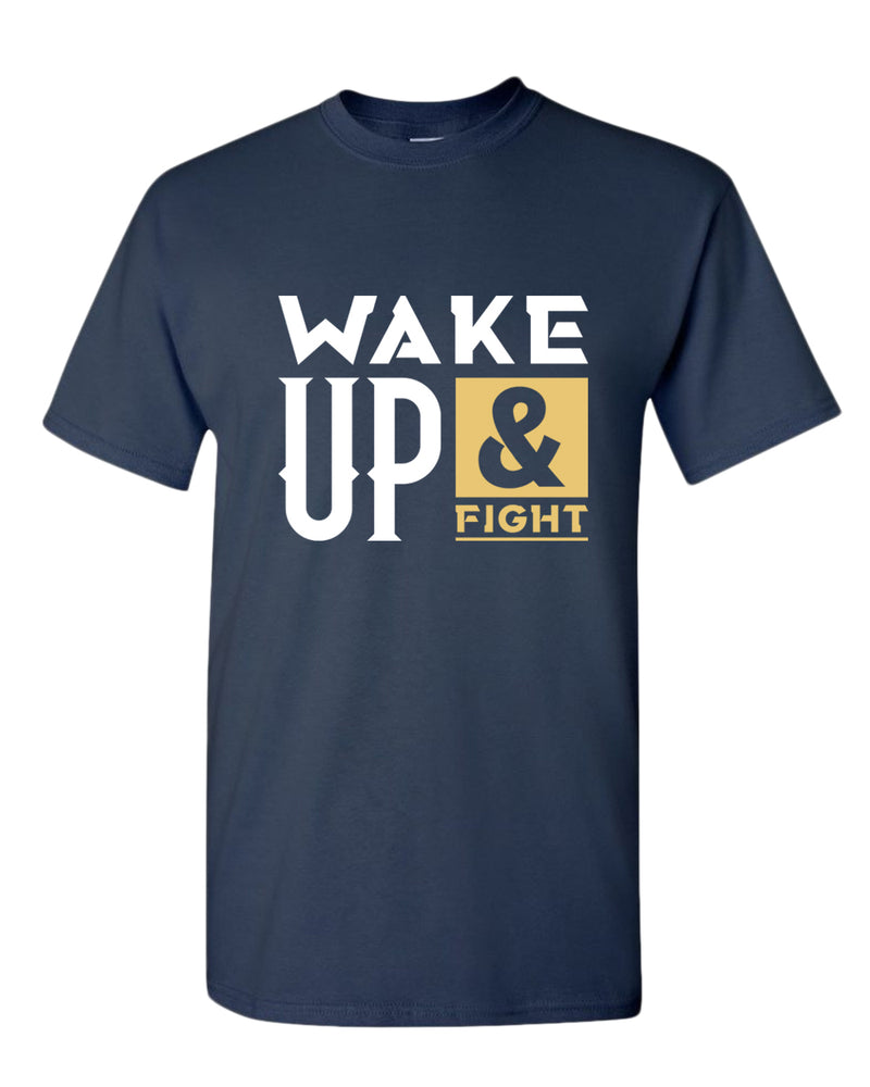 Wake up and fight t-shirt, motivational t-shirt, inspirational tees, casual tees - Fivestartees