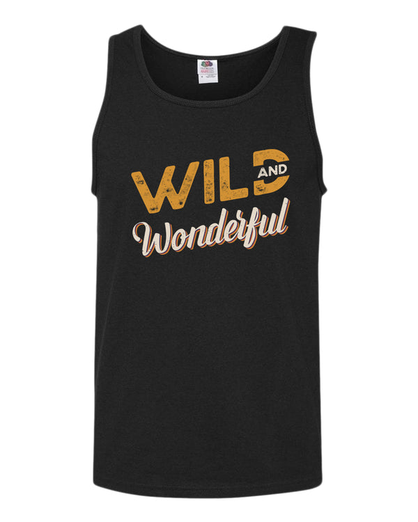 Wild and wonderful tank top, motivational tank top, inspirational tank tops, casual tank tops - Fivestartees