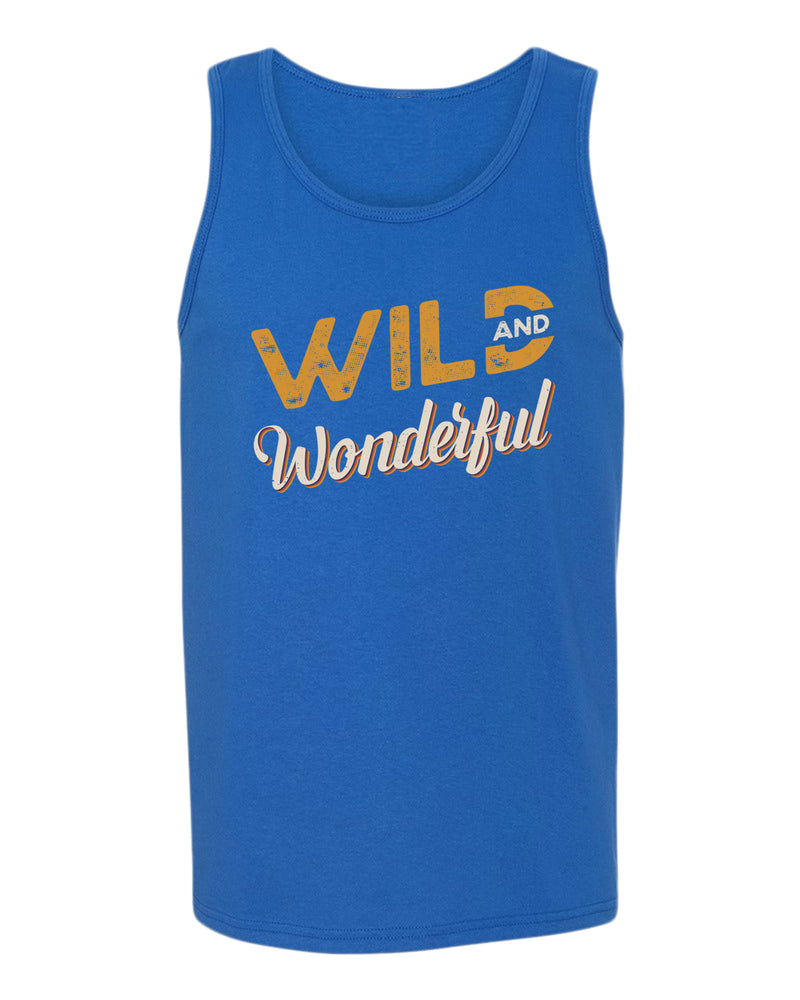 Wild and wonderful tank top, motivational tank top, inspirational tank tops, casual tank tops - Fivestartees