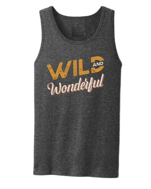 Wild and wonderful tank top, motivational tank top, inspirational tank tops, casual tank tops - Fivestartees